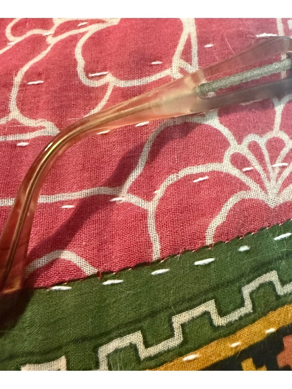1970’s Oversized Tortoiseshell Italian Women's Glasses Frame, Angular Shape